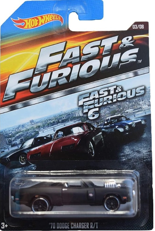 hot wheels 70 dodge charger fast and furious fast & furious 6