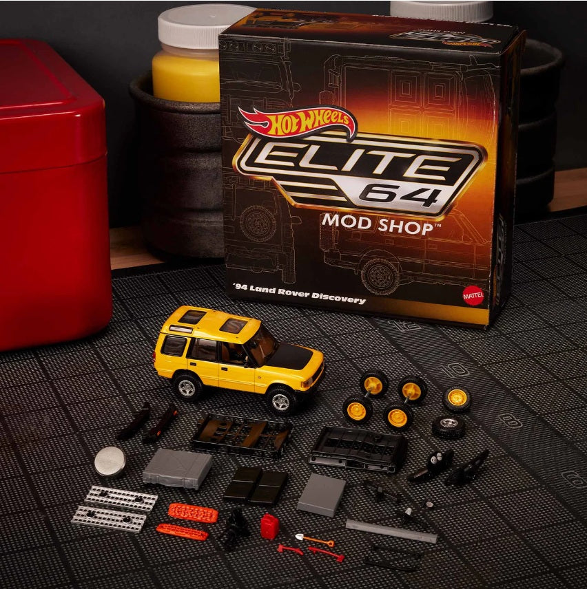 hot wheels elite 64 mod shop 94 land rover discovery