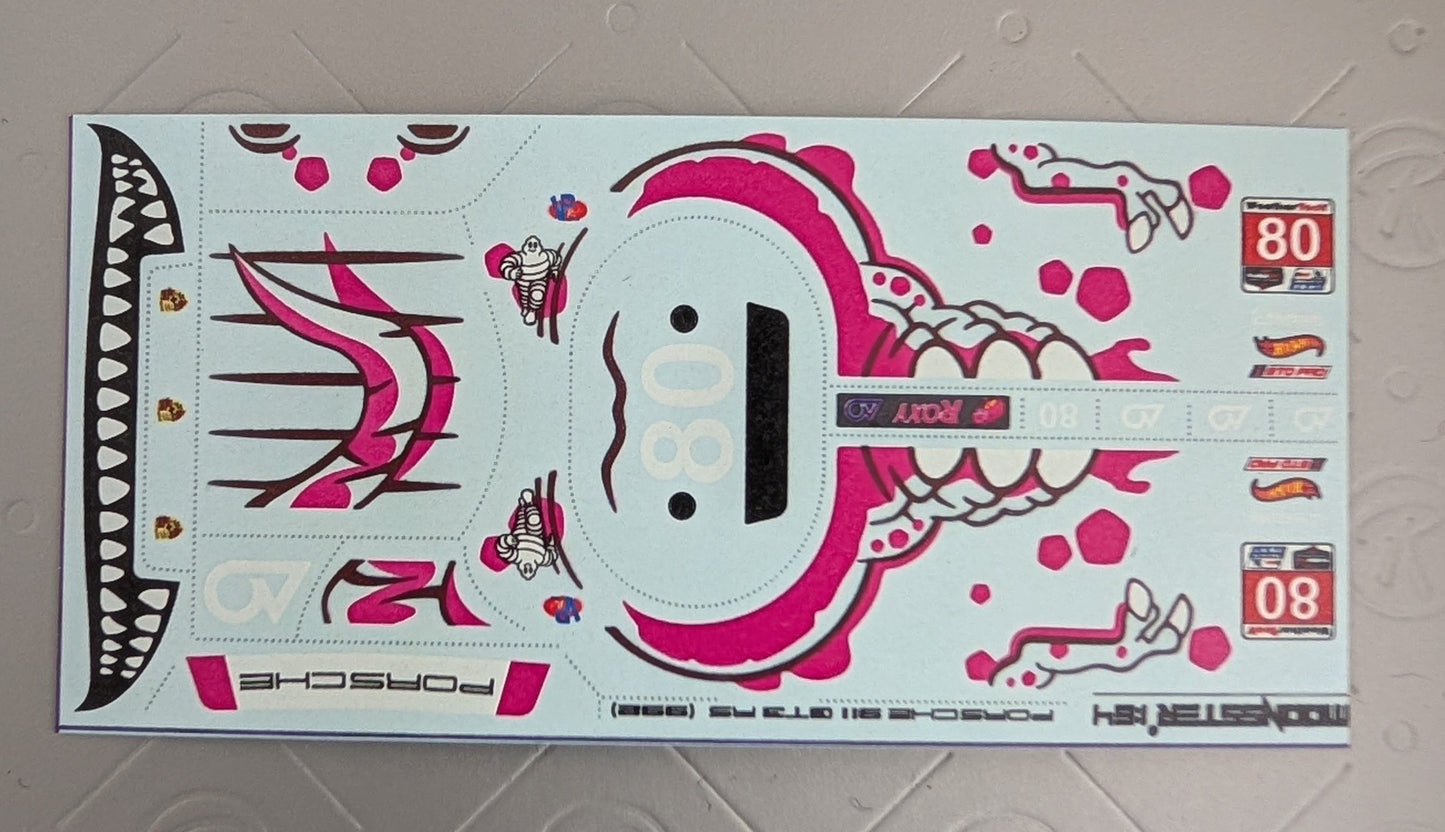 Decals Roxi al agua importado de alta calidad