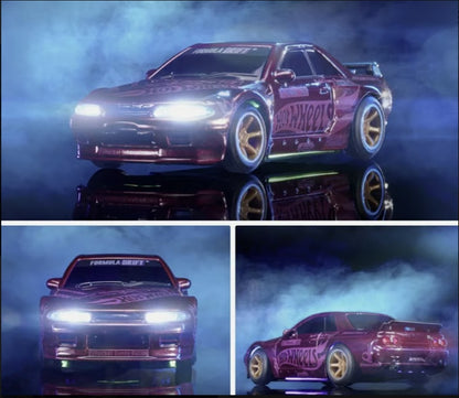 Hot Wheels RC Nissan Skyline R32 Pandem GTR Formula Drift, a Radiocontrol 1:64