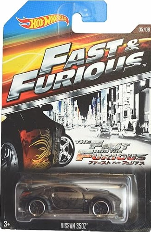 hot wheels nissan 350z fast and furious