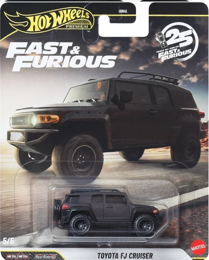 hot wheels toyota fj cruiser fast and furious