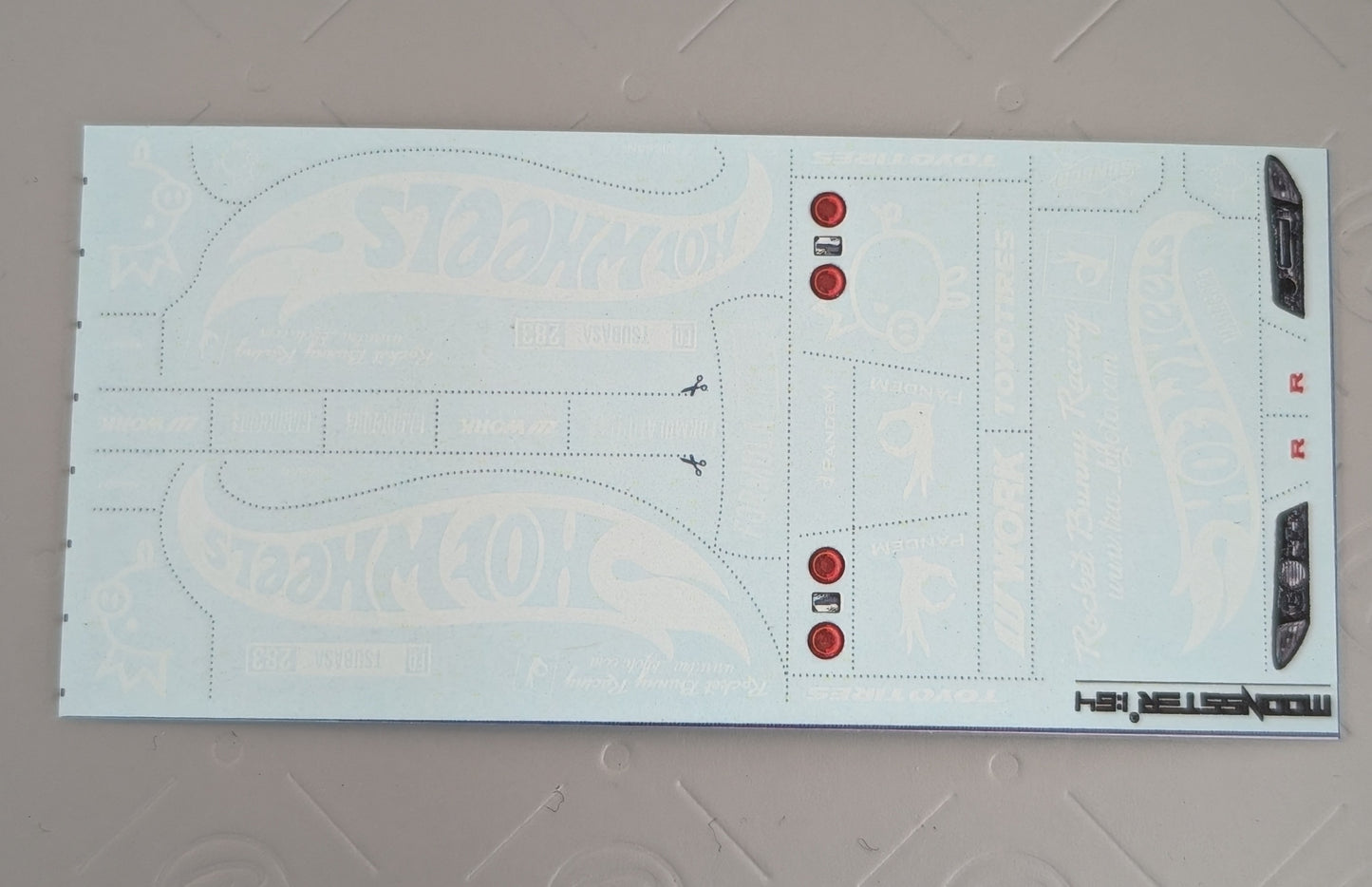 Decals Skyline al agua alta calidad importado