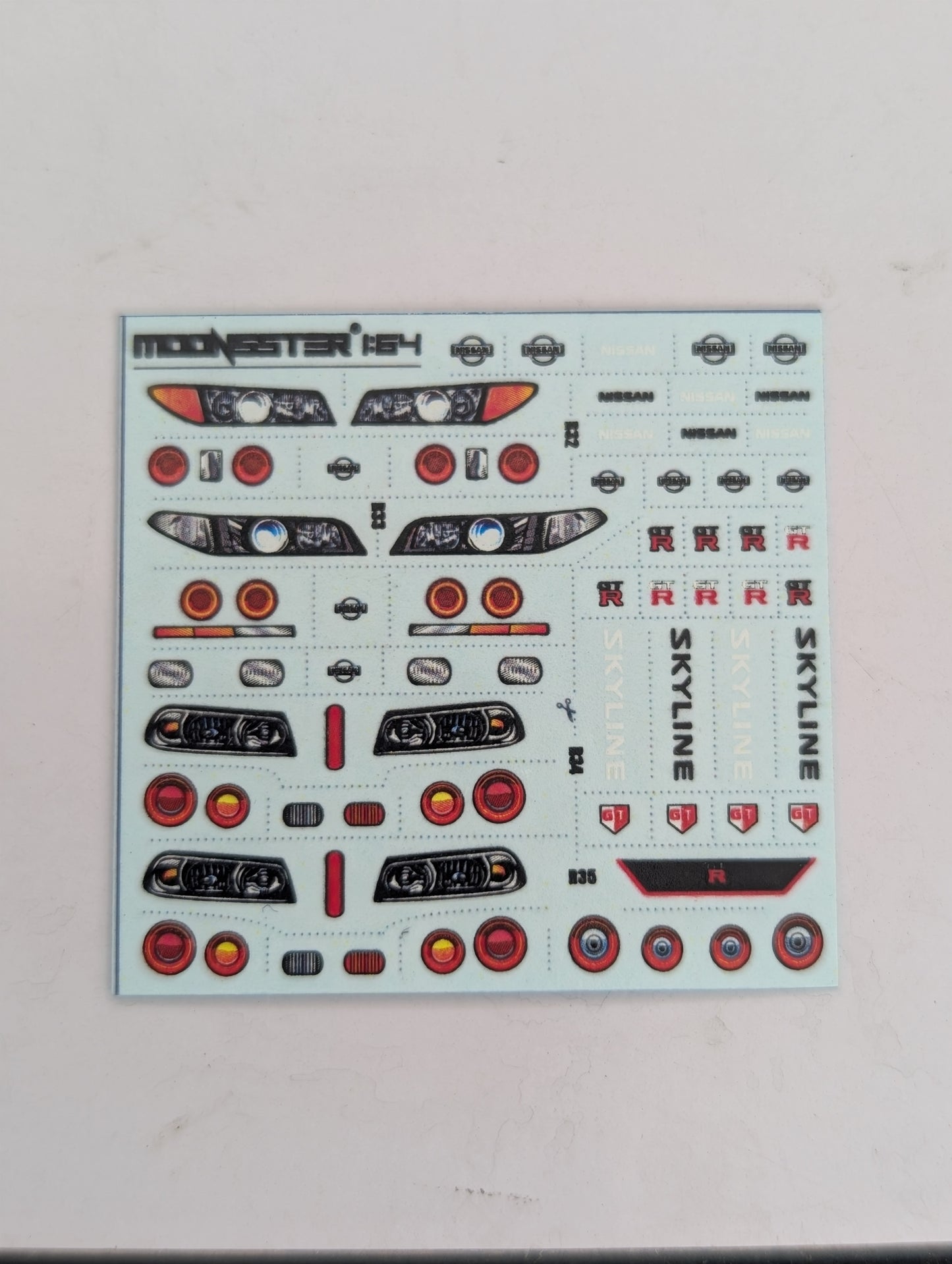 Decals premium, tinta blanca y alta calidad importado de mexico