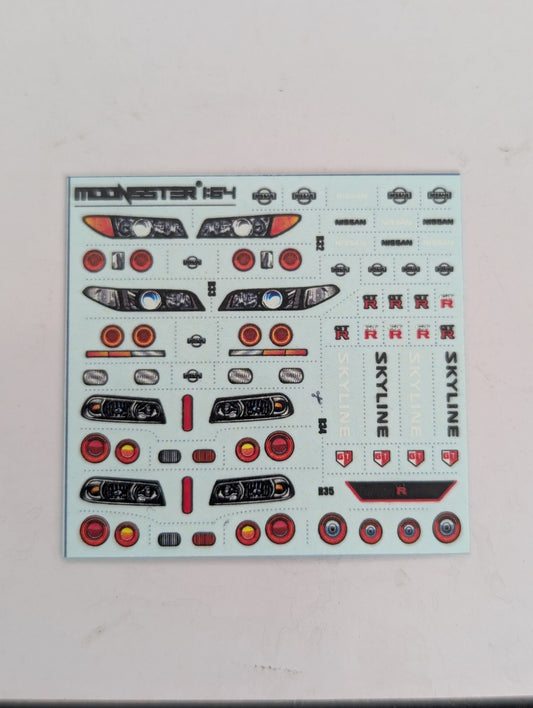 Decals premium, tinta blanca y alta calidad importado de mexico