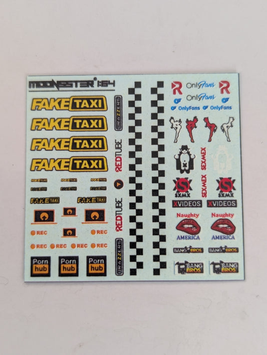 Decals premium, tinta blanca y alta calidad importado de mexico